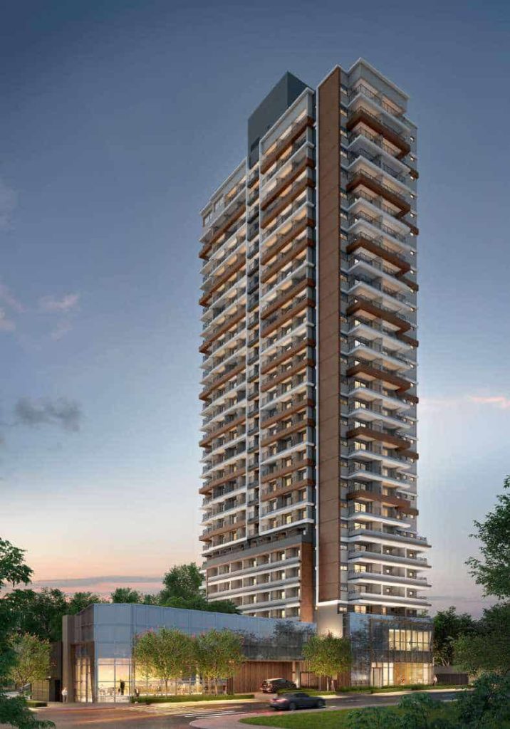 Fachada Lancamento Da Lavvi Grand Vitrali Moema