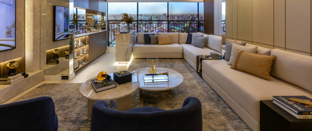 Apartamento Decorado do Brooklyn Bridge by Cyrela