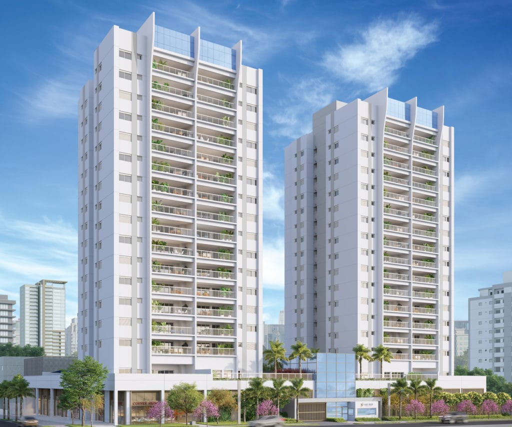 Fachada East Blue Residences Tatuape