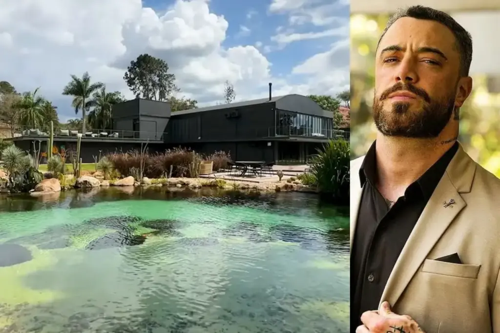 Top 5 Casas De Famosos Em São Paulo E Onde Elas Ficam 4 Felipe Titto – Mansão De R$ 30 Milhões Com Lago E Simulação De Deserto