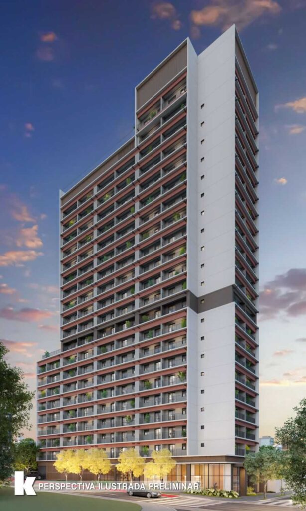 Fachada - Joá Pinheiros - Lançamento - Studios - Kallas - Rua Joaquim Antunes - Pinheiros