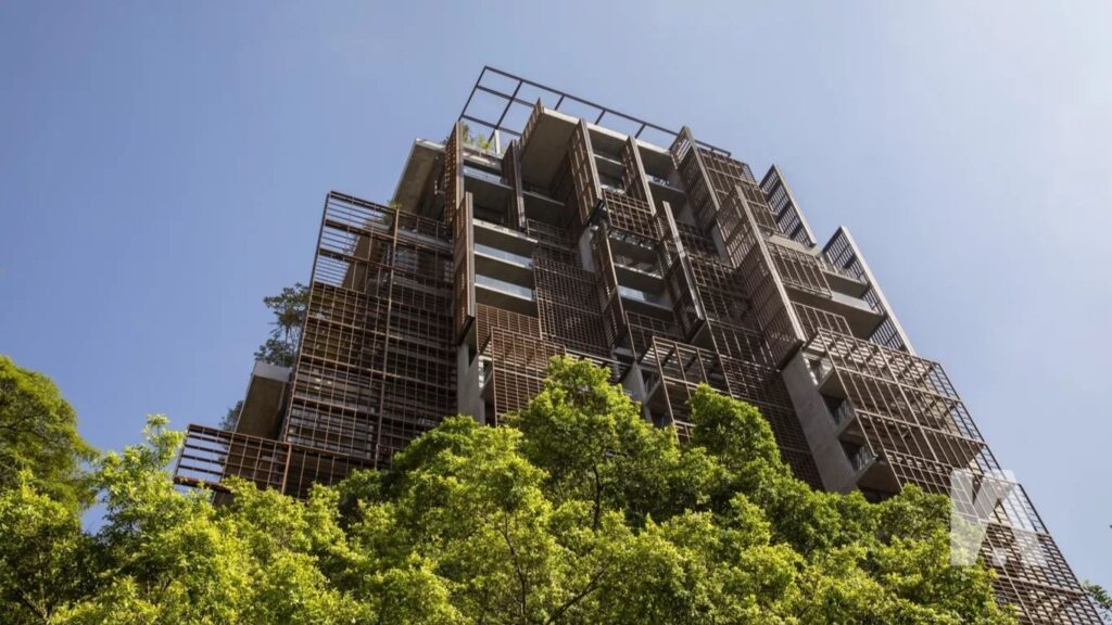 Os 5 Hotéis Mais Luxuosos De São Paulo: Experiência 5 Estrelas Na Capital 8 Fachada Moderna E Sustentável Do Rosewood São Paulo, Rodeada Por Árvores.