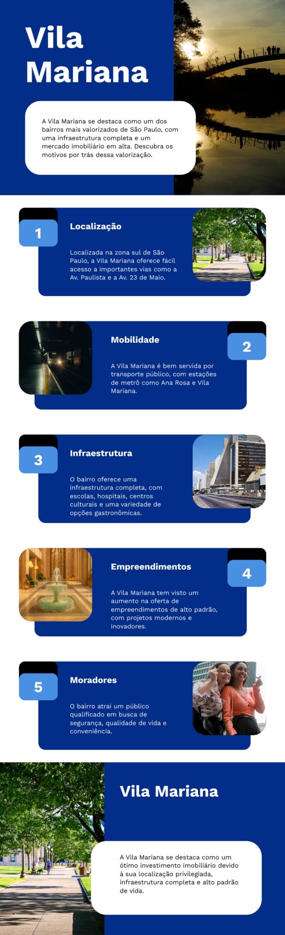Infográfico: Principais Fatores Que Tornam A Vila Mariana Um Dos Bairros Mais Desejados De São Paulo. Infográfico Visual Apresenta Os Principais Diferenciais Do Bairro Vila Mariana Em São Paulo, Incluindo Localização Estratégica, Mobilidade, Infraestrutura, Empreendimentos De Alto Padrão E Perfil Dos Moradores.
