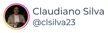 Claudiano Silva - Conta Instagram