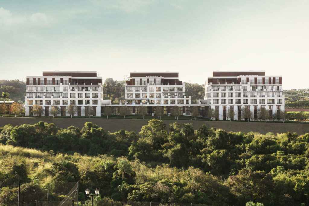 Boa Vista Village: O Reduto De Luxo Que Transformou Porto Feliz Nos “Hamptons Paulistas” 14 Fachada Moderna De Uma Residência De Golfe Com Paisagismo No Boa Vista Village